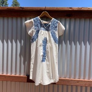 Ulla Johnson embroidered tunic dress